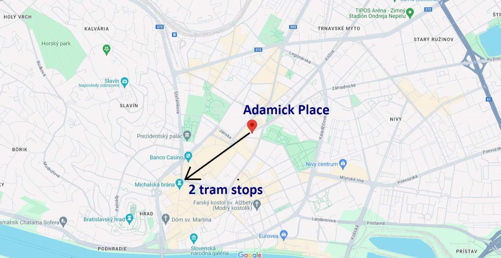 דירות ברטיסלאבה Adamick Place In City Centre With Free Parking מראה חיצוני תמונה